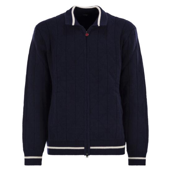 25FW 키톤 봄버 자켓 UMK075502001 BLUE