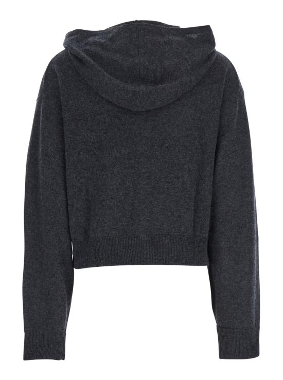 25FW 얼루드 후드 티셔츠 2551770084 Grey - ALLUDE