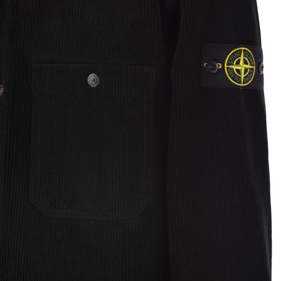 25FW 스톤 아일랜드 긴팔 셔츠 K2S151200012 BLACK - STONE ISLAND