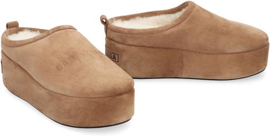 25FW 발렌시아가 알래스카 소프트 플랫폼 뮬  825258WBFC1 2200 BROWN - BALENCIAGA