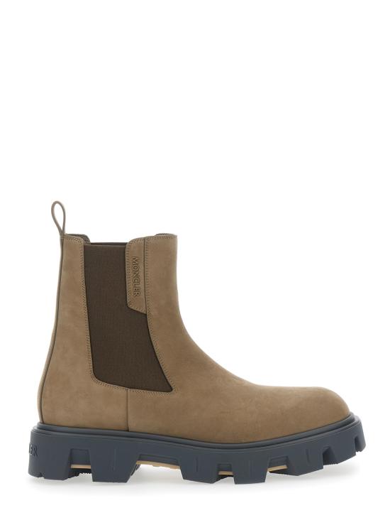 25FW 몽클레어 피크 시티 누벅 첼시 부츠 4F00060M7373208 Brown