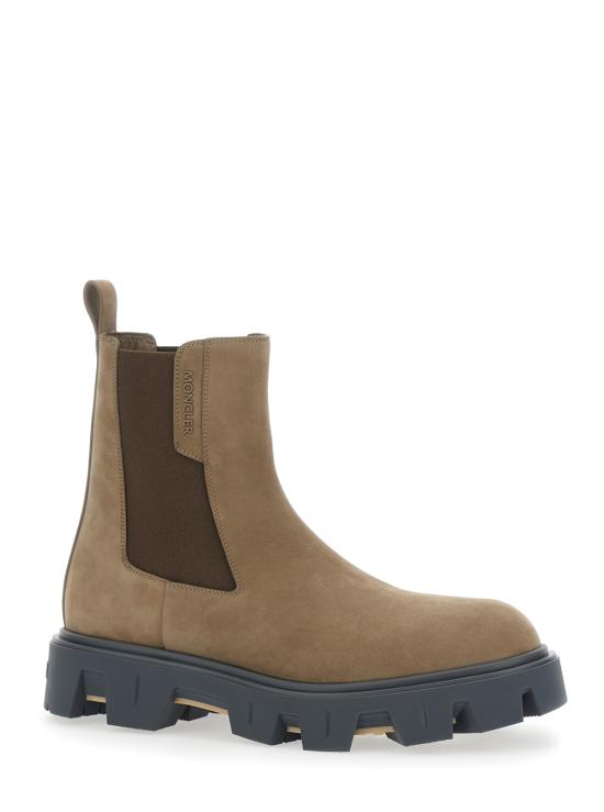 25FW 몽클레어 피크 시티 누벅 첼시 부츠 4F00060M7373208 Brown - MONCLER