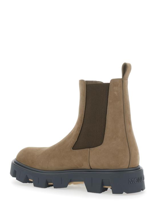 25FW 몽클레어 피크 시티 누벅 첼시 부츠 4F00060M7373208 Brown - MONCLER