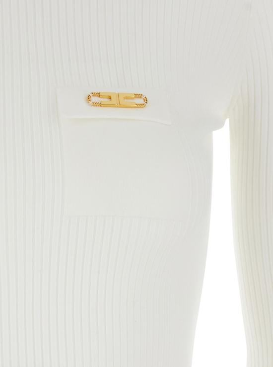 25FW 엘리자베타프랜치 자켓 MK11B56E2360 White - ELISABETTA FRANCHI