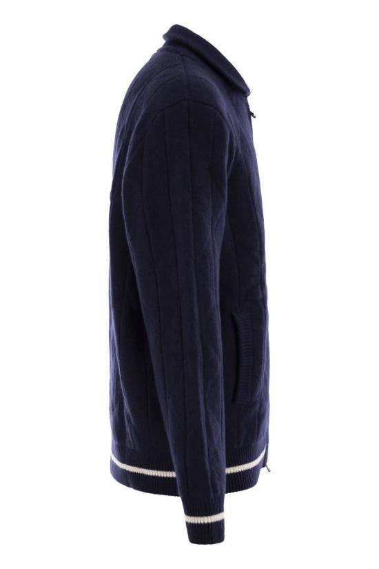 25FW 키톤 봄버 자켓 UMK075502001 BLUE - KITON