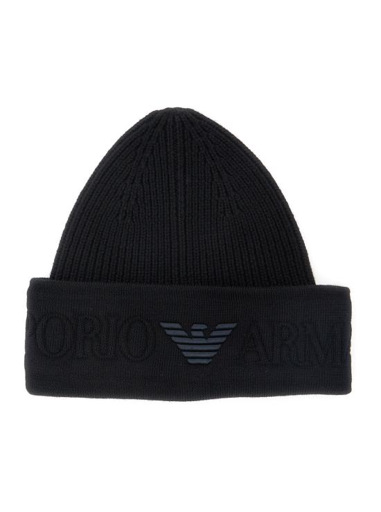 25FW 엠포리오 아르마니 비니 EM003750AF19896UC001 Black
