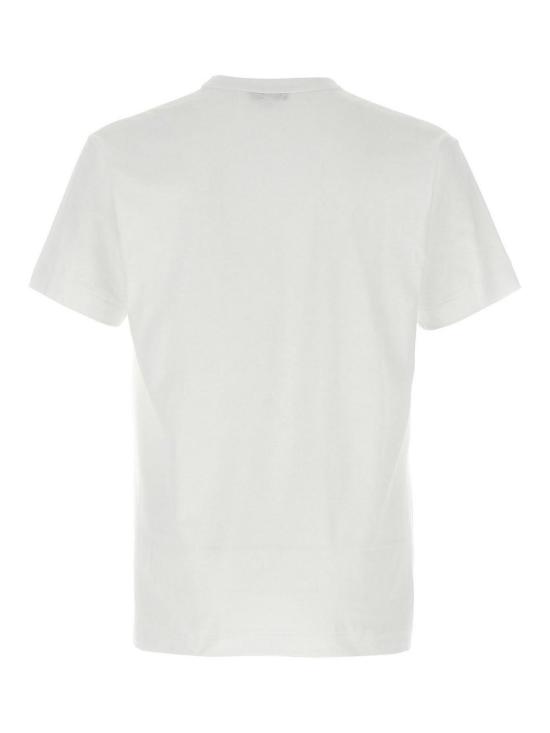 25FW 꼼데가르송 반팔 티셔츠 AXT0642 White - COMME DES GARCONS