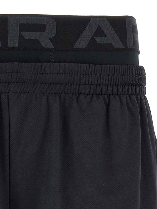 25SS 발렌시아가 발렌시아가 x 언더아머 러닝 쇼츠 815709TRVY11000 Black - BALENCIAGA