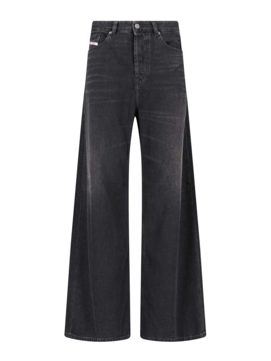 26FW 디젤 스트레이트 팬츠 A0692509J9602 Black