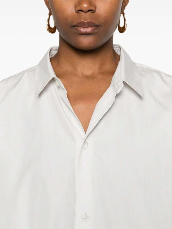  소피 드후레 셔츠 W24BLUMCAP02PEARL White - SOFIE D'HOORE