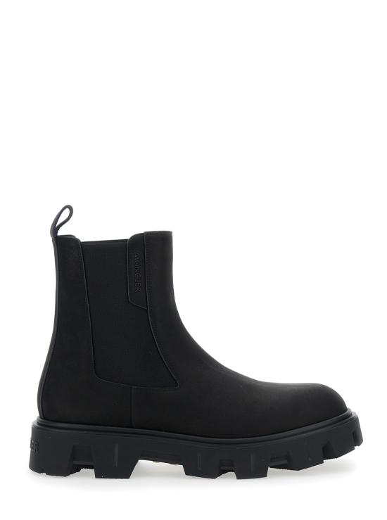 25FW 몽클레어 피크 시티 누벅 첼시 부츠 4F00060M7373999 Black