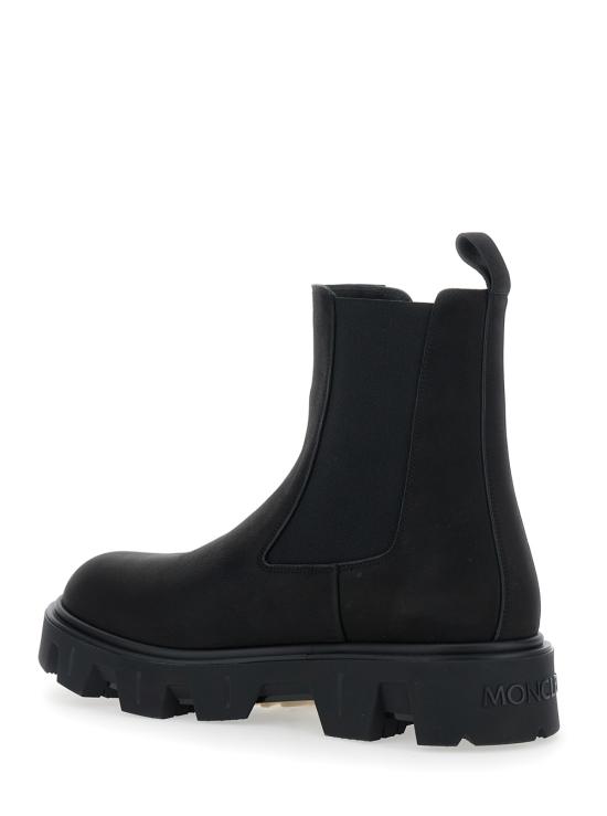 25FW 몽클레어 피크 시티 누벅 첼시 부츠 4F00060M7373999 Black - MONCLER