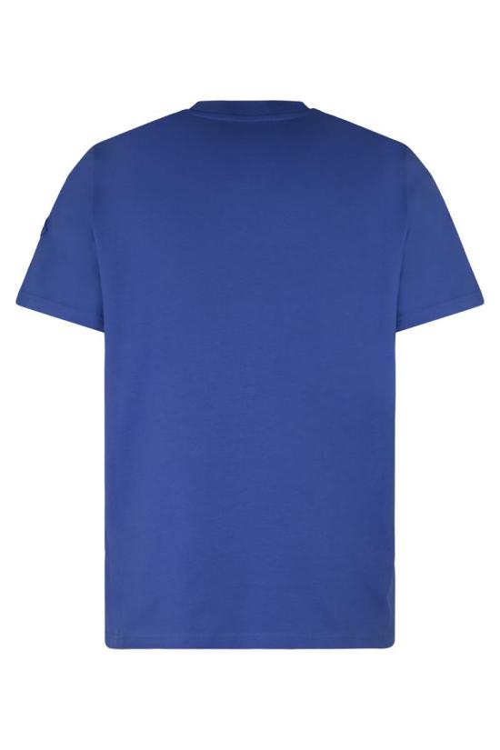 25FW 몽클레어 반팔 티셔츠 K20918C0005289AJS 748 BLUE - MONCLER