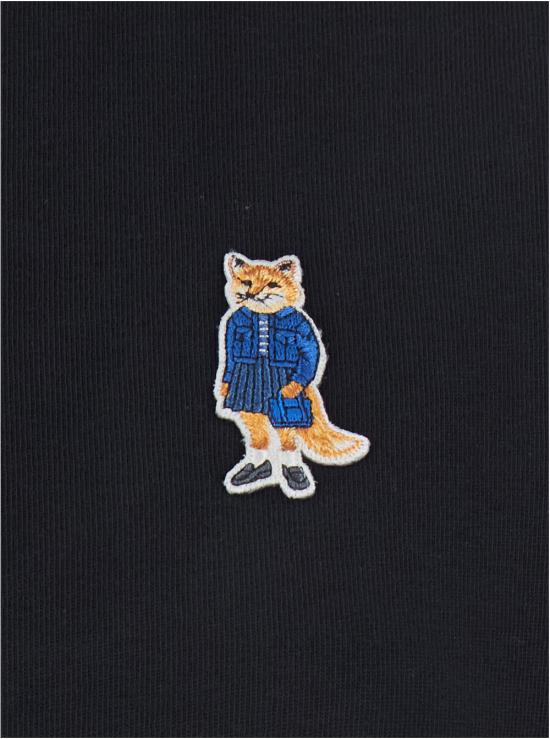 25FW 메종키츠네 반팔 티셔츠 PW00121KJ0119P199 Black - MAISON KITSUNE