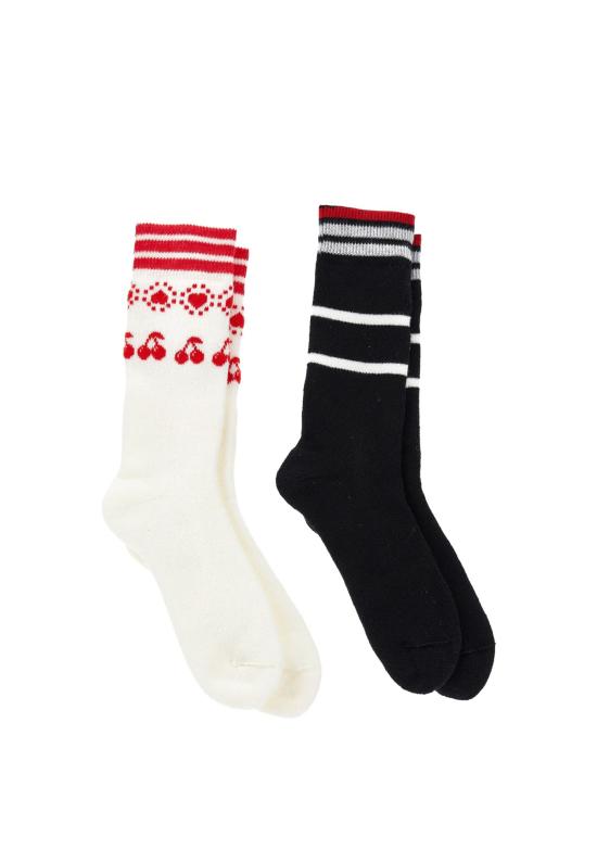 25FW [키즈] 필로소피 발목 양말 I9F003 6076 P150 WHITE - PHILOSOPHY