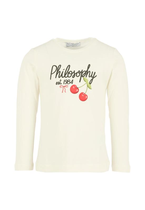 25FW [키즈] 필로소피 탑 I1F605 6202 P001 WHITE