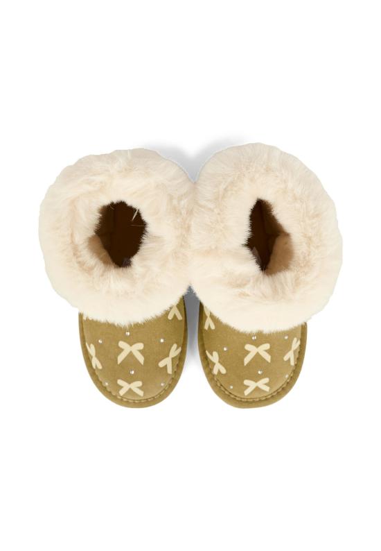 25FW [키즈] 모나리자 미들 부츠 83F000 6702 0002 BEIGE - MONNALISA