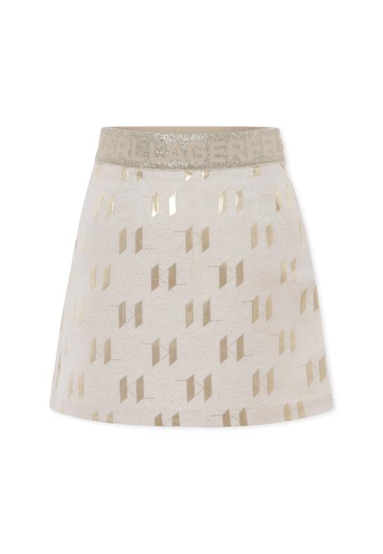 25SS [키즈] 칼라거펠트 스커트 Z30584 N81 IVORY