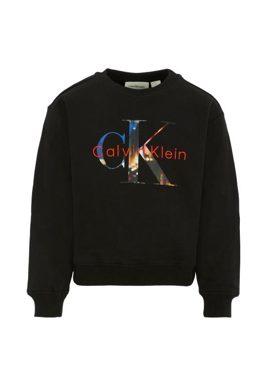 25FW [키즈] 캘빈클라인 트레이닝 상의 25WCKIB0IB02562 BEH BLACK