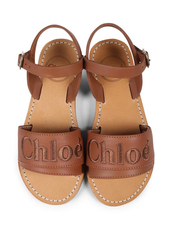 25SS [키즈] 끌로에 샌들 C20510 33A BROWN - CHLOE
