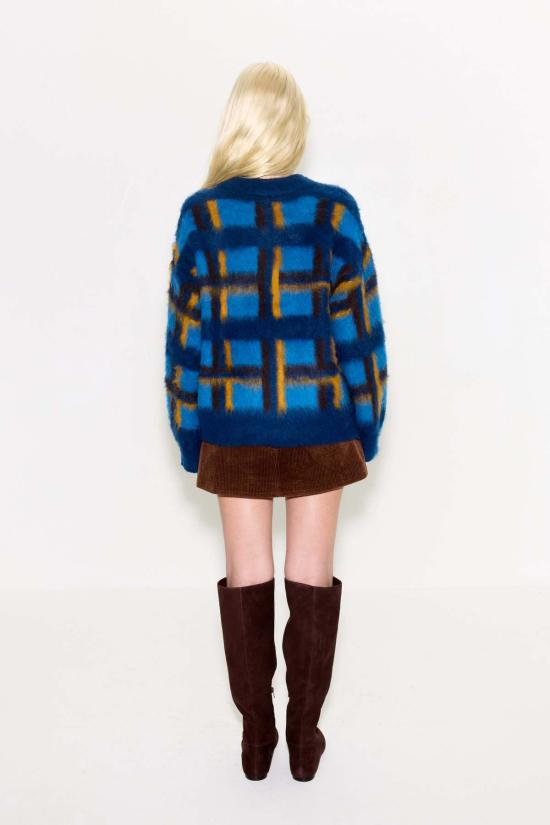  사이먼밀러 숏 스커트 사이먼 밀러 트위기 코듀로이 미니 스커트 초코 브라운 - SIMONMILLER