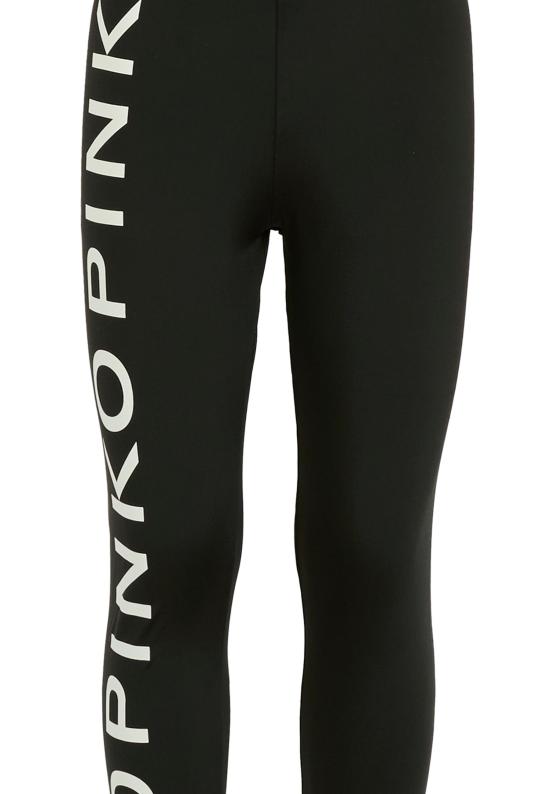 25FW [키즈] 핑코 레깅스 KFPA019 C LY002 N001 BLACK - PINKO