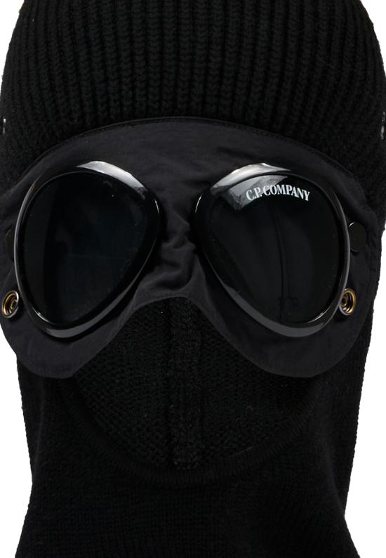 25FW [키즈] 씨피 컴퍼니 모자 CUX00O LHE71 60100 BLACK - C.P. COMPANY