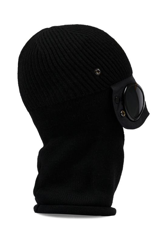 25FW [키즈] 씨피 컴퍼니 모자 CUX00O LHE71 60100 BLACK - C.P. COMPANY