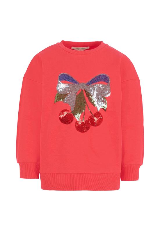 25FW [키즈] 콩제 슬래드 니트/스웻셔츠 KS103862 WINTERBERRY RED