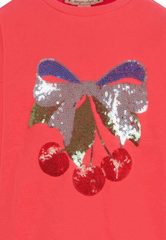 25FW [키즈] 콩제 슬래드 니트/스웻셔츠 KS103862 WINTERBERRY RED - KONGES SLOEJD