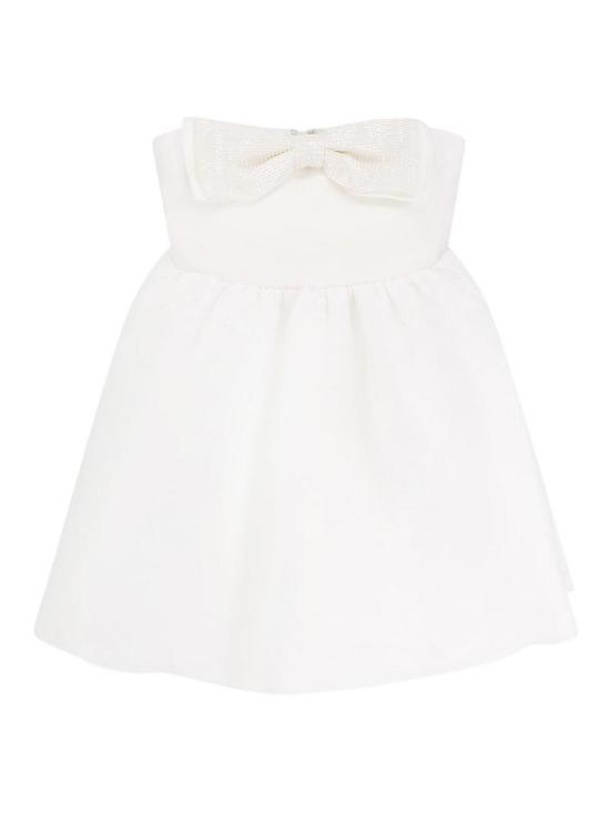 25SS 셀프 포트레이트 롱 원피스 RS25128SW White