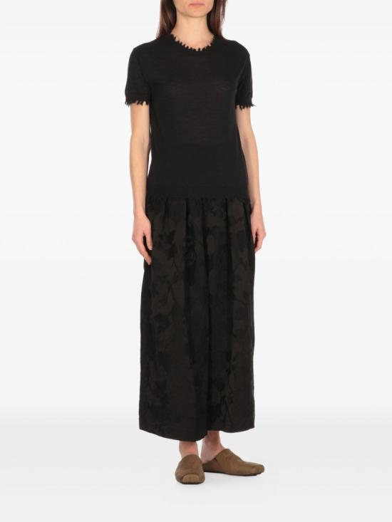 25FW 우마 왕 스웨터 UK7152UW900 BLACK - UMA WANG