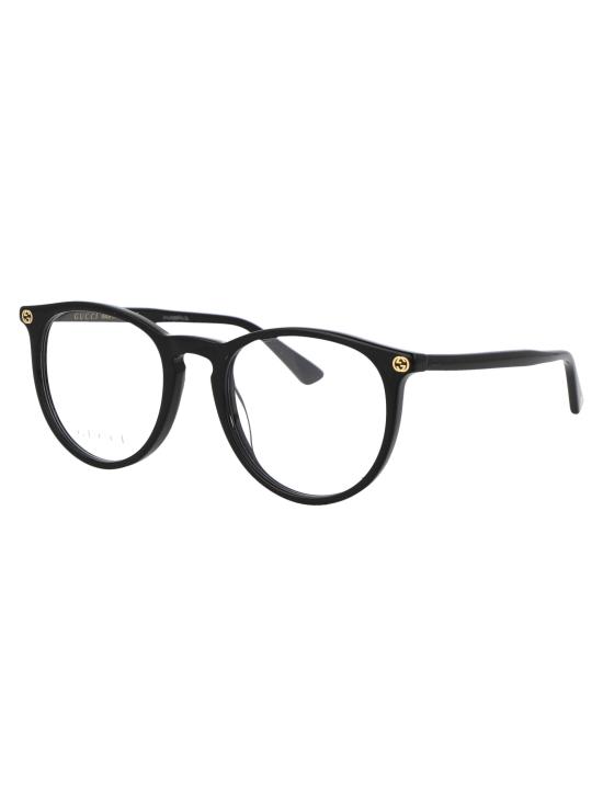 25SS 구찌 안경 GG0027O 001 BLACK BLACK TRANSPARENT - GUCCI