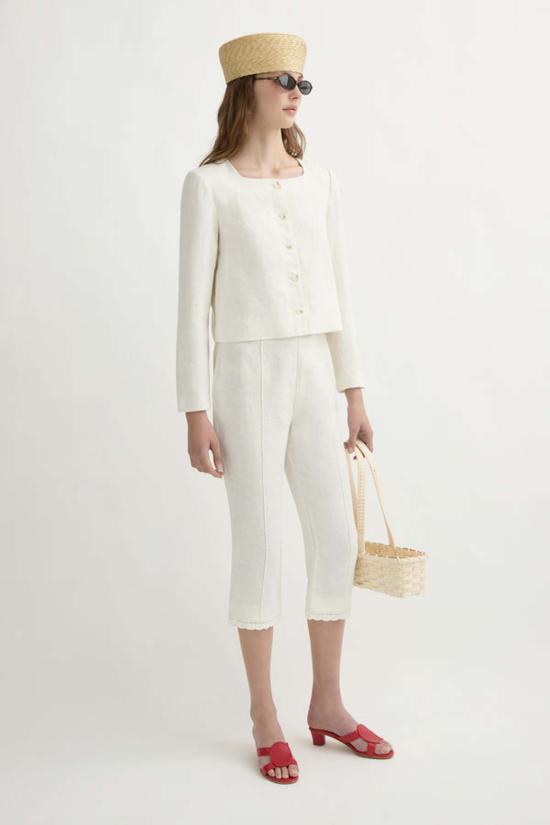  포제 자켓 포세 엠마 재킷 크림 - POSSE