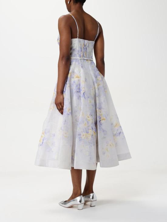 25FW 짐머만 롱 원피스 2445DR251 LIF Violet - ZIMMERMANN