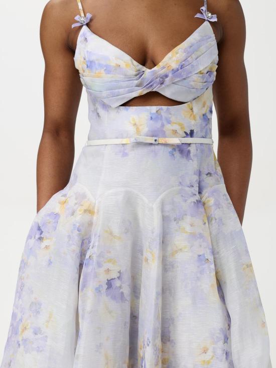 25FW 짐머만 롱 원피스 2445DR251 LIF Violet - ZIMMERMANN