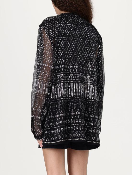 25FW 이자벨마랑 블라우스 HT0584FAC1K02I BKSI Black - ISABEL MARANT