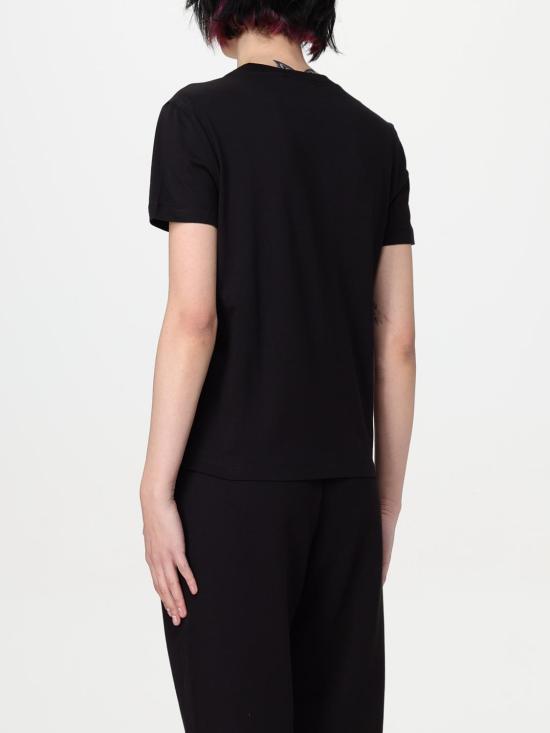 25SS 베르사체 반팔 티셔츠 78HAHT01CJ00T G89 Black - VERSACE