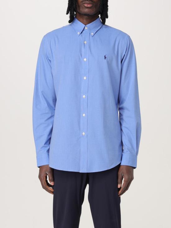 25FW 폴로 랄프로렌 긴팔 셔츠 710928255 003 Blue 2