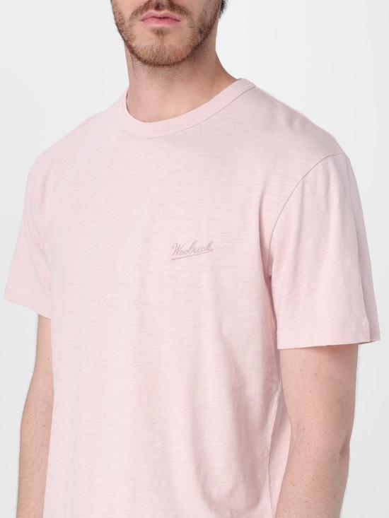 25SS 울리치 반팔 티셔츠 CFWOTE0161MRUT4061 4409 Pink - WOOLRICH