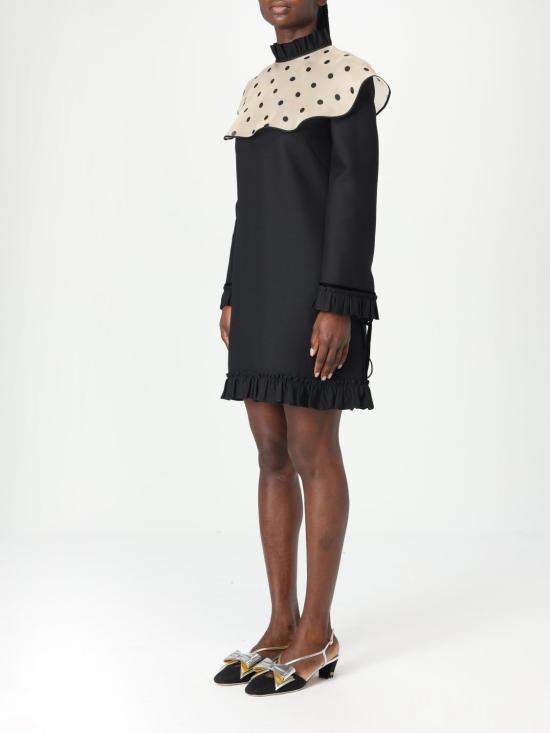 25FW 발렌티노 가라바니 롱 원피스 6B3VAF951CF TB1 Black - VALENTINO GARAVANI