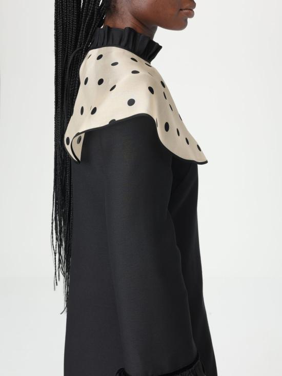 25FW 발렌티노 가라바니 롱 원피스 6B3VAF951CF TB1 Black - VALENTINO GARAVANI