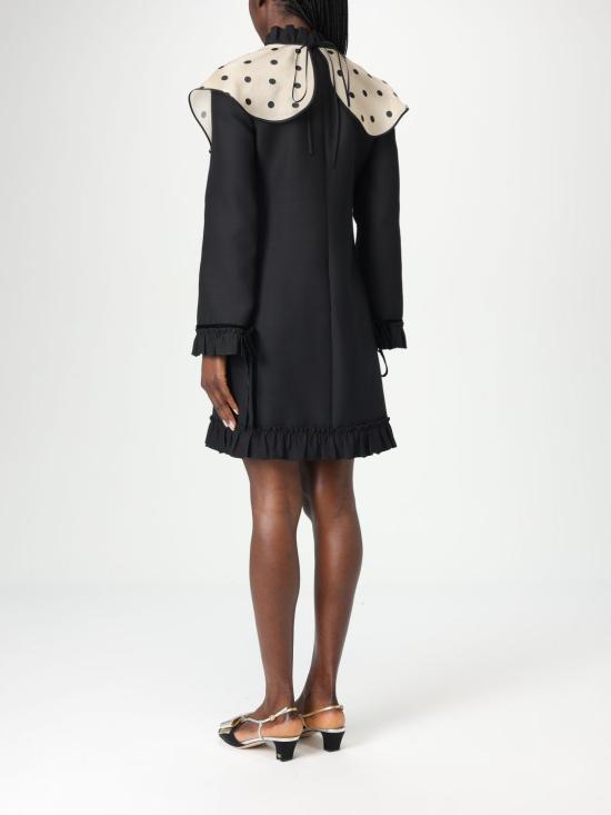 25FW 발렌티노 가라바니 롱 원피스 6B3VAF951CF TB1 Black - VALENTINO GARAVANI