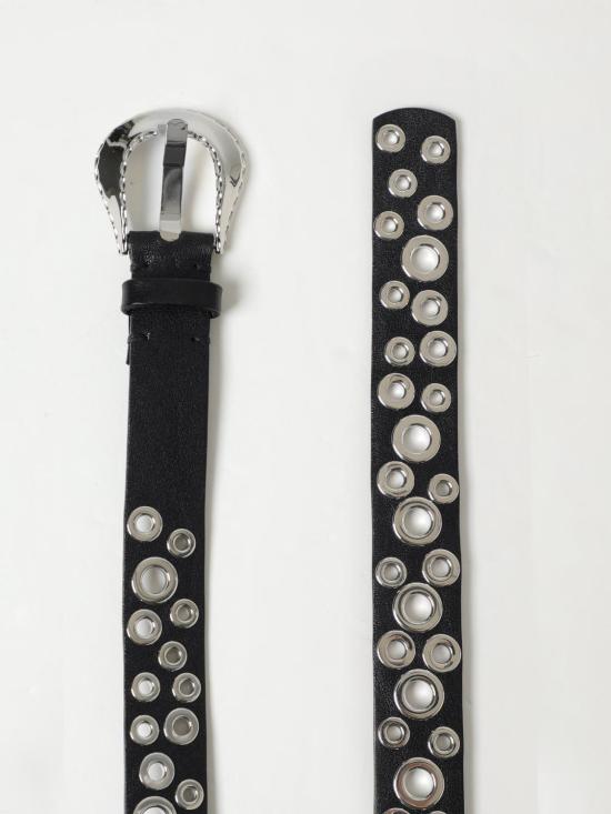 25SS 골든구스 레귤러 벨트 GMA00697A00069290100 Black - GOLDEN GOOSE