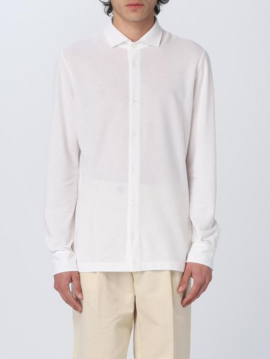 25FW 자노네 긴팔 셔츠 811978ZG380 Z0001 White