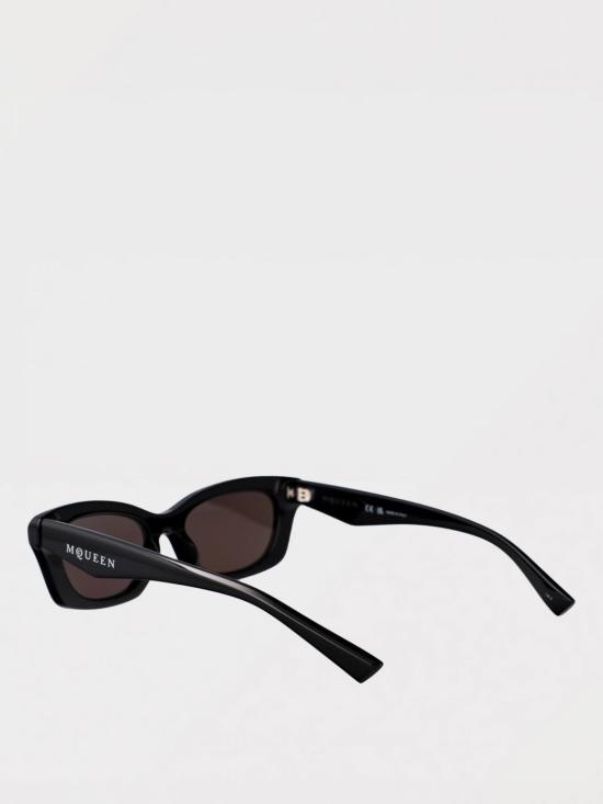 25FW 알렉산더 맥퀸 선글라스 AM0474S 001 Black - ALEXANDER MCQUEEN