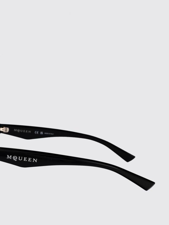 25FW 알렉산더 맥퀸 안경 AM0476O 001 Black - ALEXANDER MCQUEEN
