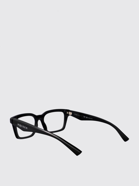 25FW 알렉산더 맥퀸 안경 AM0476O 001 Black - ALEXANDER MCQUEEN