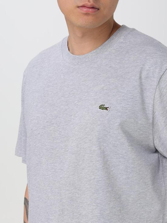 25FW 라코스테 반팔 티셔츠 TH7318 CCA Grey - LACOSTE