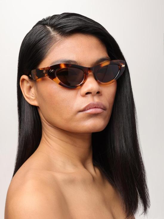 25FW 보테가베네타 선글라스 BV1350S 002 Beige - BOTTEGA VENETA